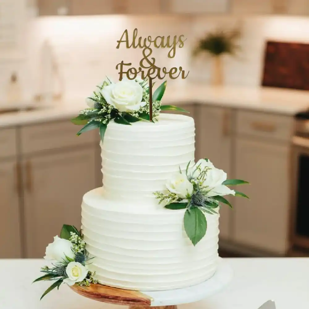 Always and Forever Cake Topper